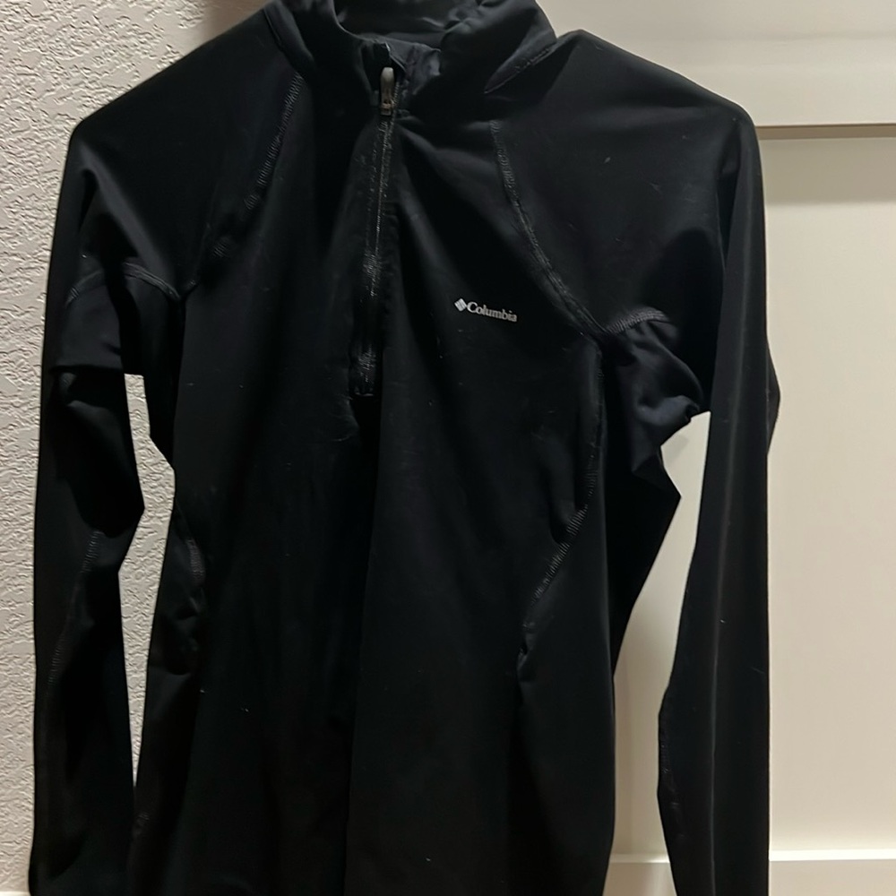Black Thermal quarter zip from Columbia